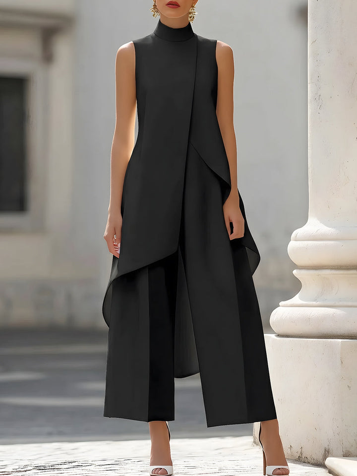 Catalina - Elegant Drop Long Jumpsuit
