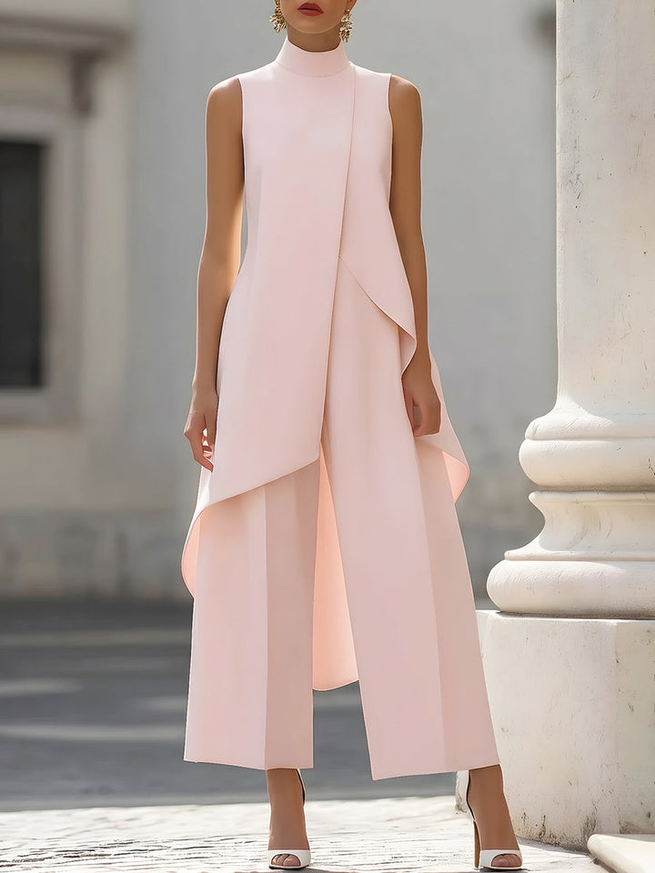 Catalina - Elegant Drop Long Jumpsuit