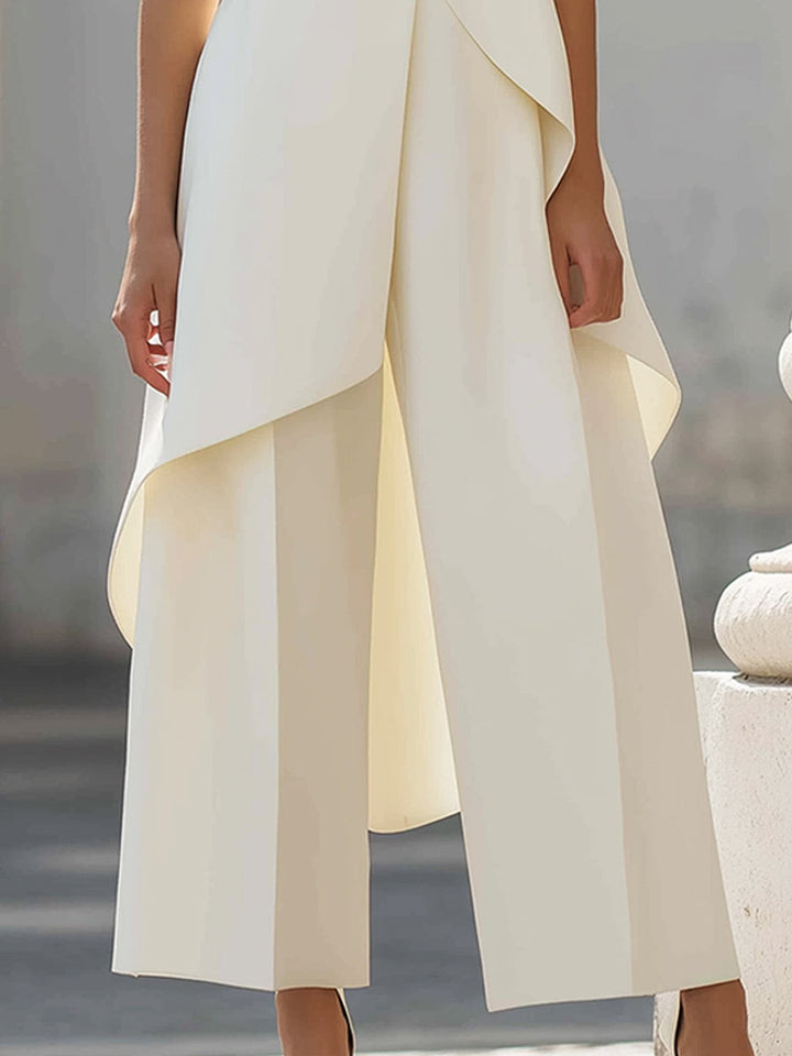 Catalina - Elegant Drop Long Jumpsuit