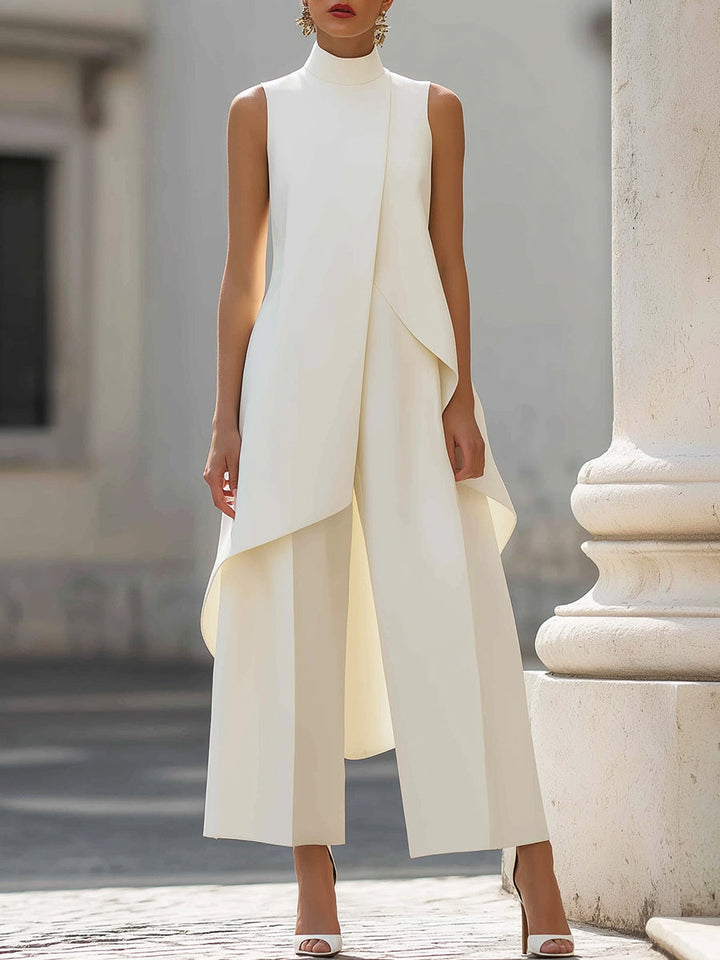 Catalina - Elegant Drop Long Jumpsuit