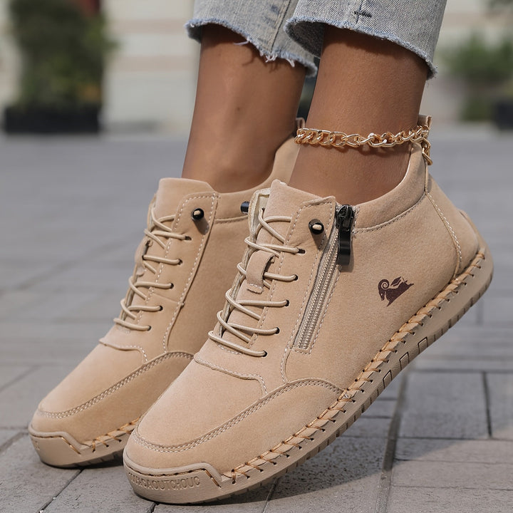 Mila — Comfortable & Supportive Sneakers with Zipper