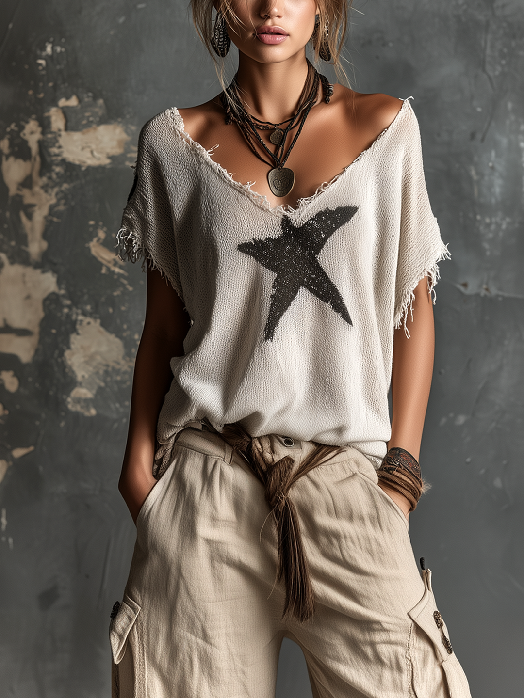Lisa | Star Sweather