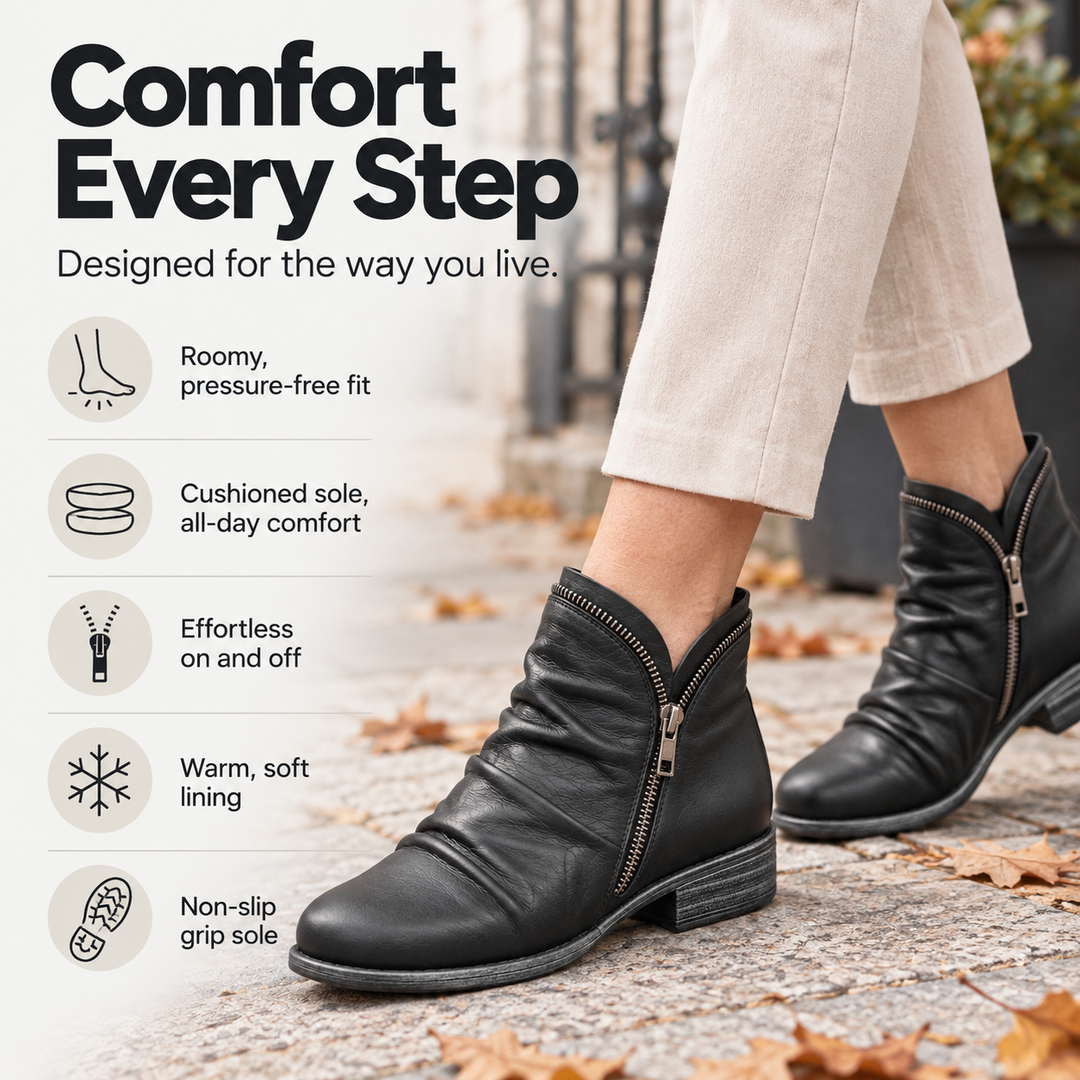 Women’s Comfortable Low Boots