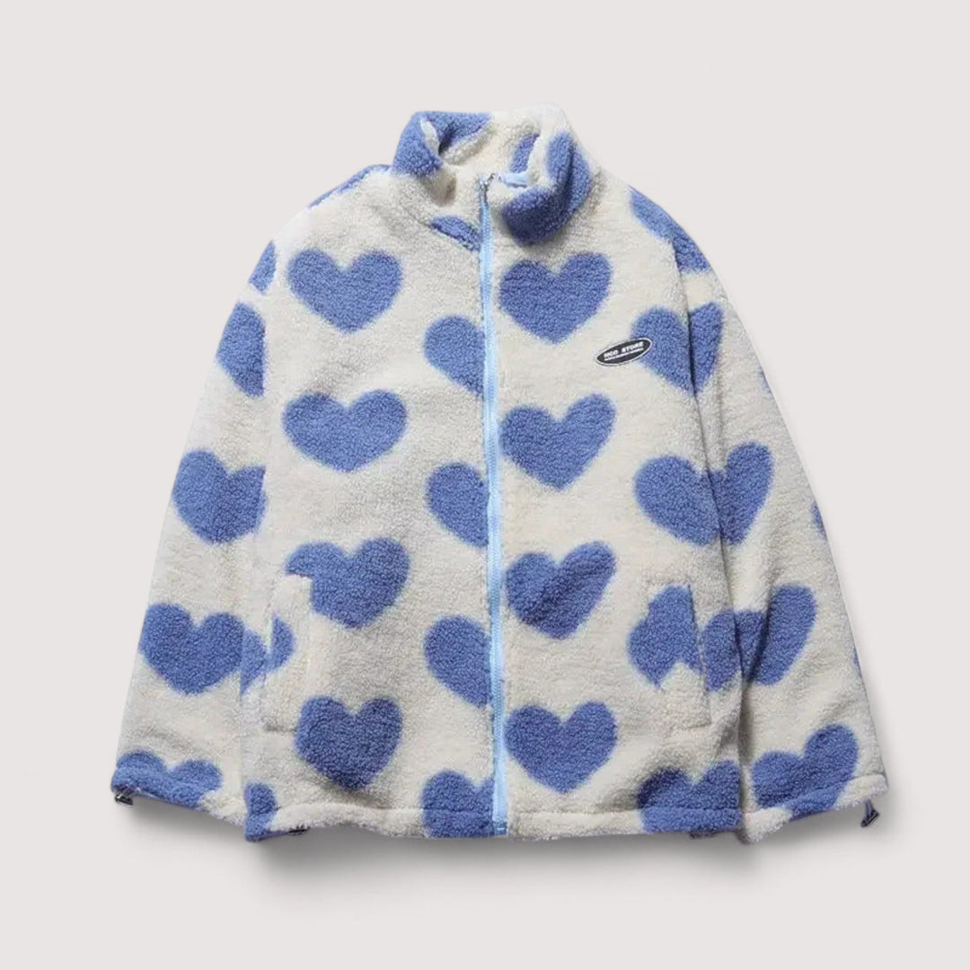 Claire | Reversible Heart Jacket