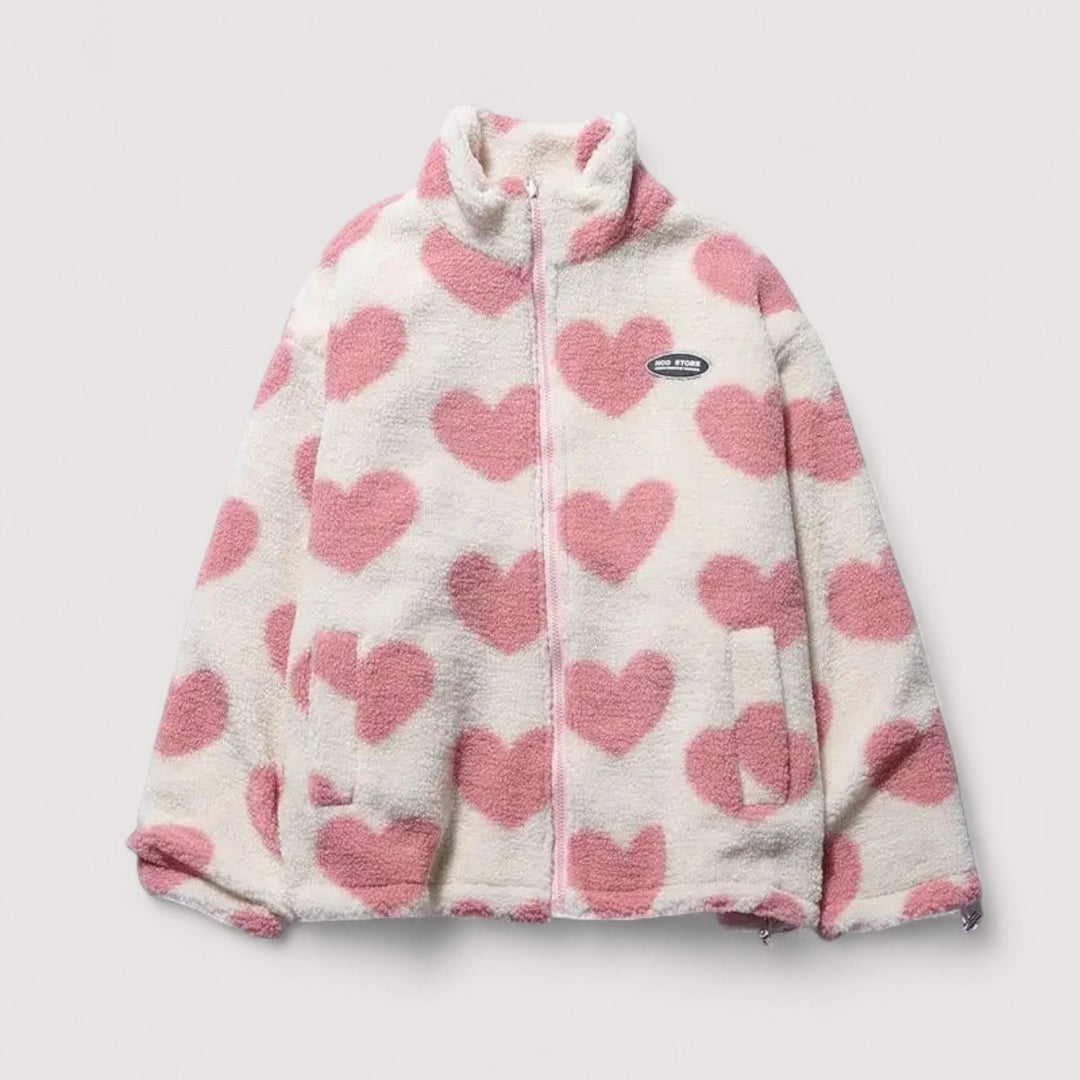Claire | Reversible Heart Jacket