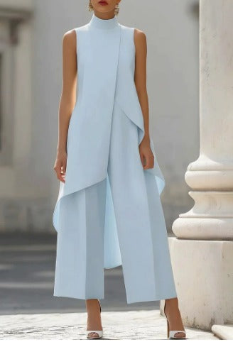 Catalina - Elegant Drop Long Jumpsuit