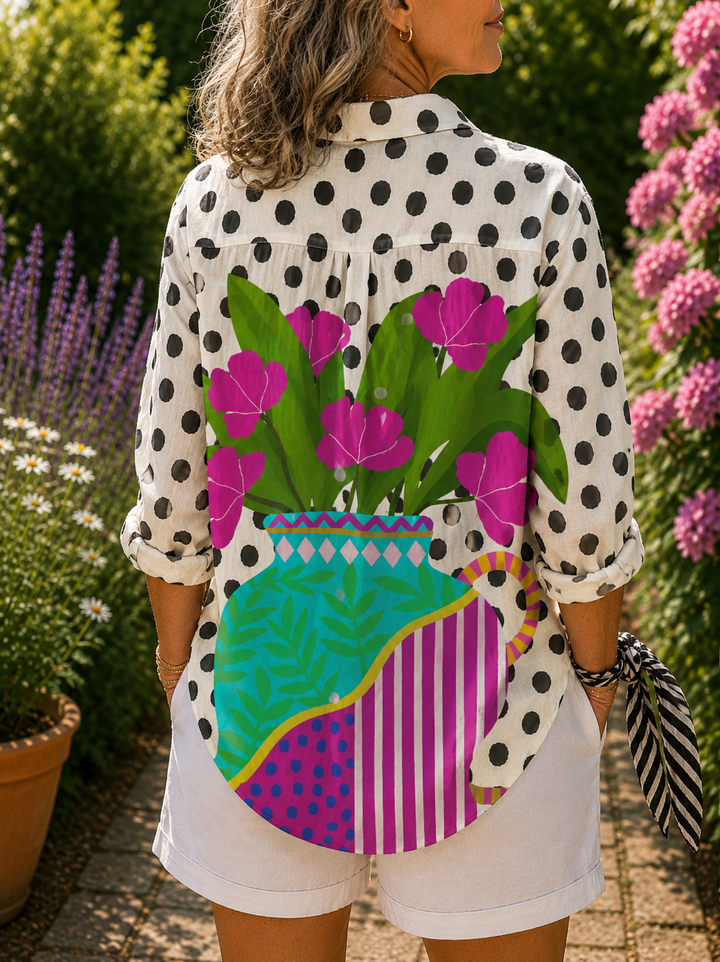 Amara | Blooming Vase Blouse