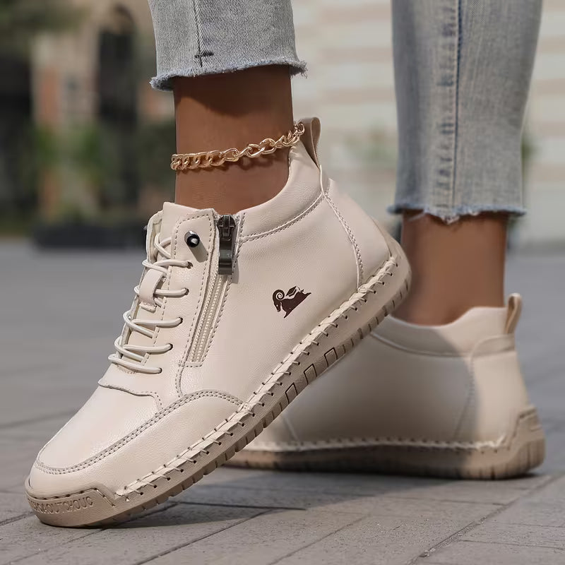 Mila — Comfortable & Supportive Sneakers with Zipper