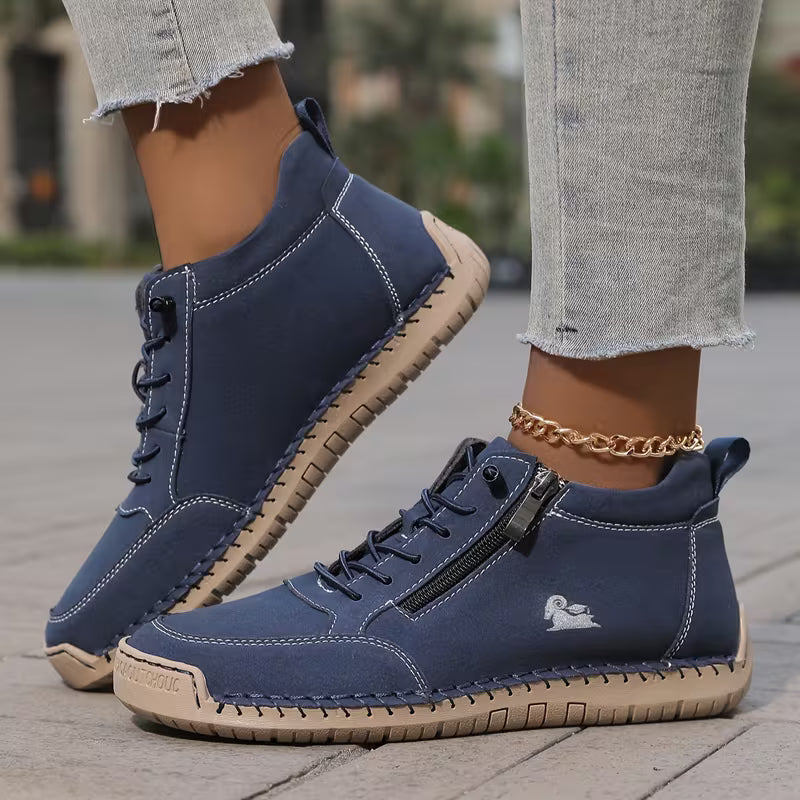 Mila — Comfortable & Supportive Sneakers with Zipper
