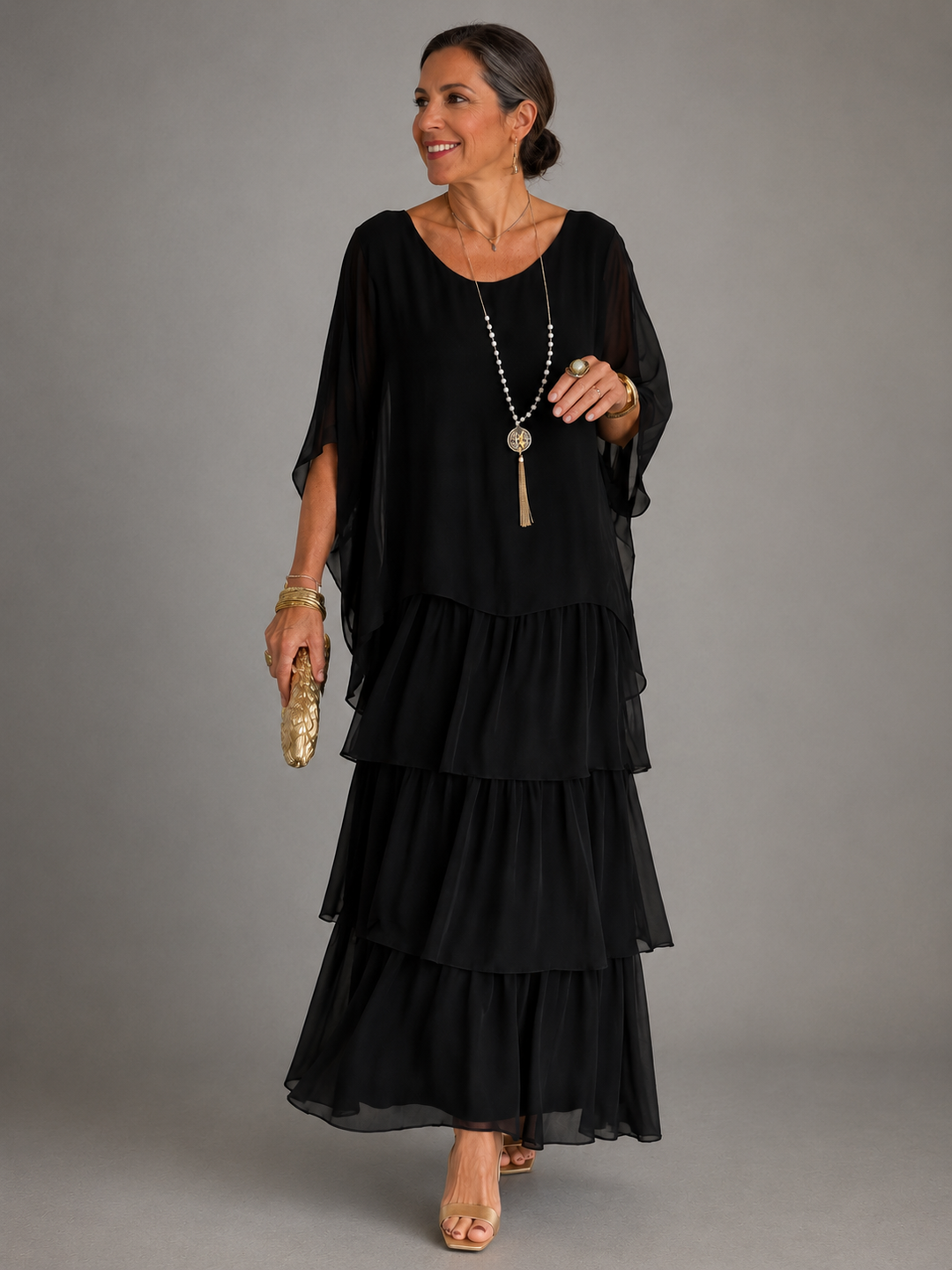 Lara™ | Elegant and Flowing Maxi Dress