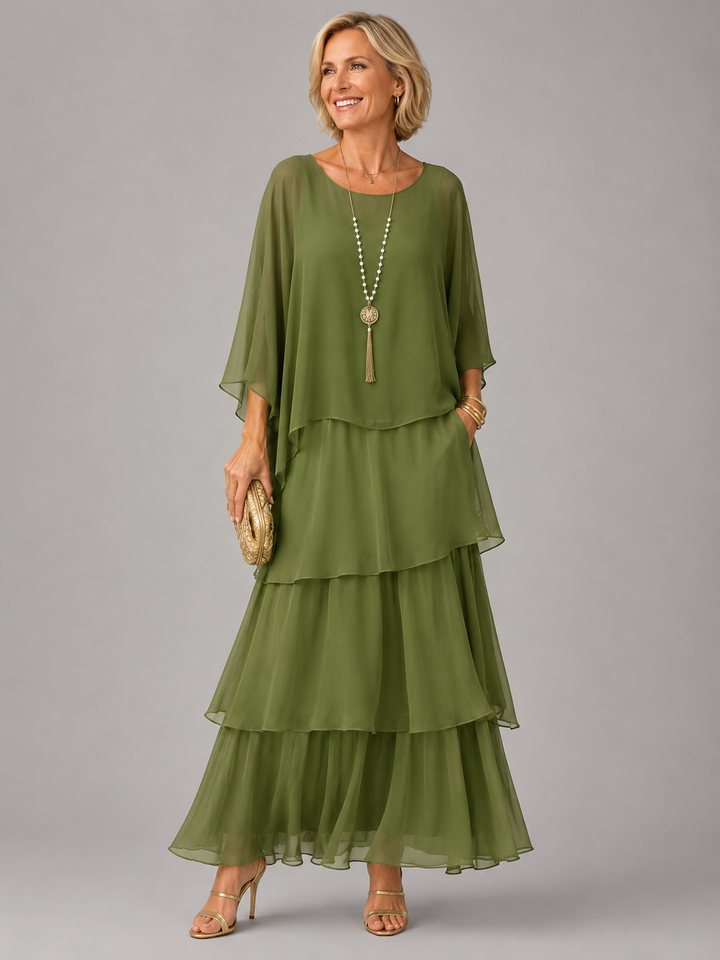 Lara™ | Elegant and Flowing Maxi Dress