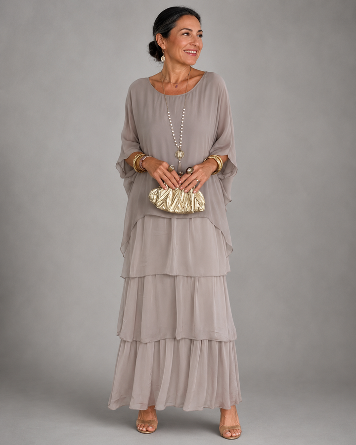 Lara™ | Elegant and Flowing Maxi Dress