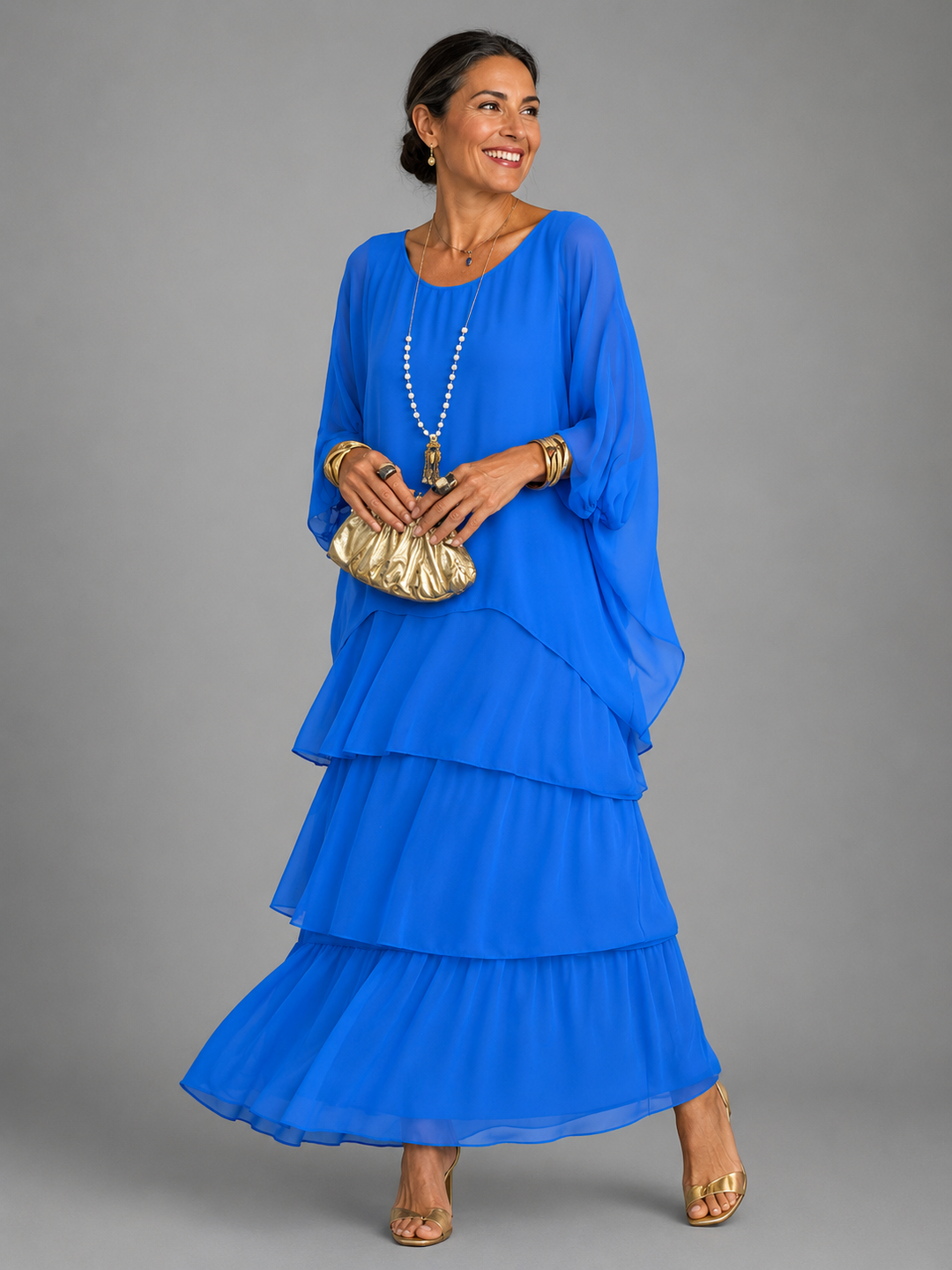 Lara™ | Elegant and Flowing Maxi Dress