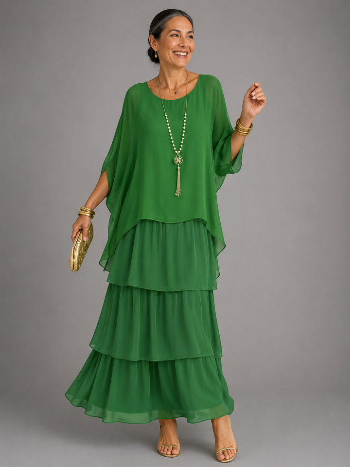 Lara™ | Elegant and Flowing Maxi Dress
