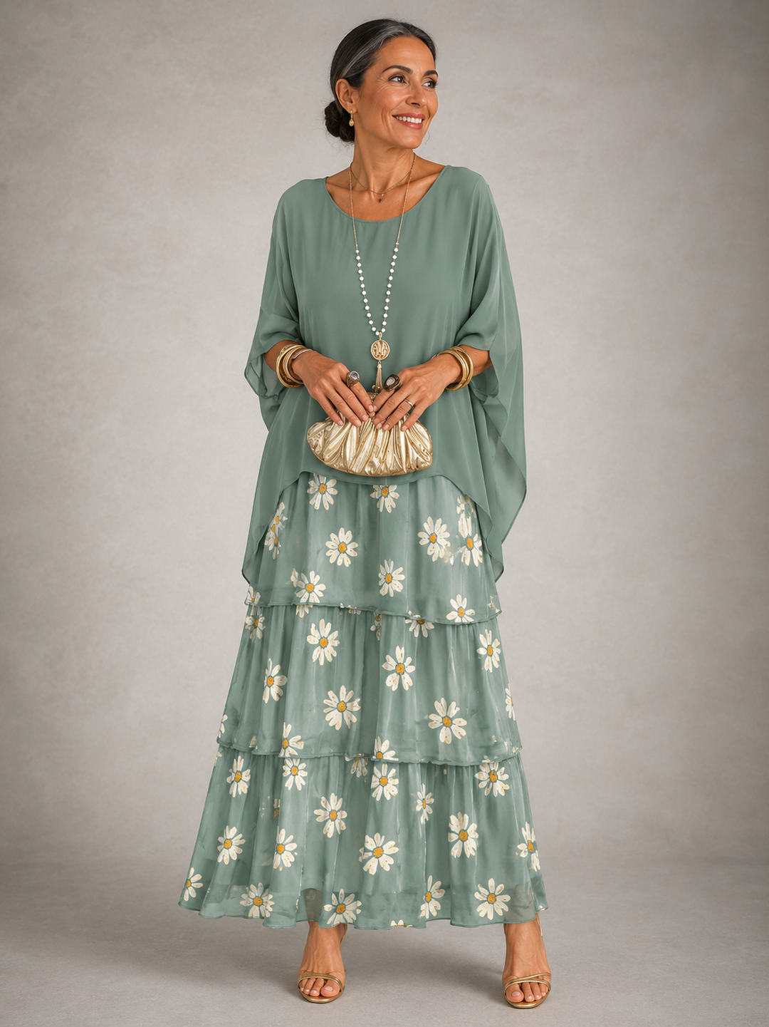 Lara™ | Elegant and Flowing Maxi Dress