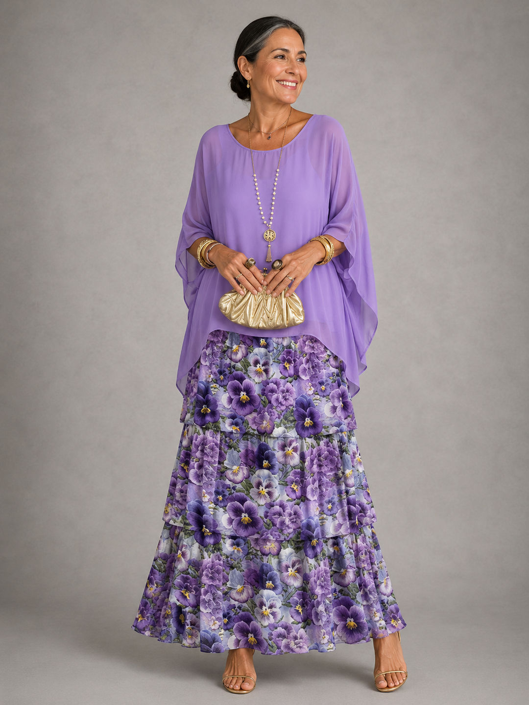 Lara™ | Elegant and Flowing Maxi Dress