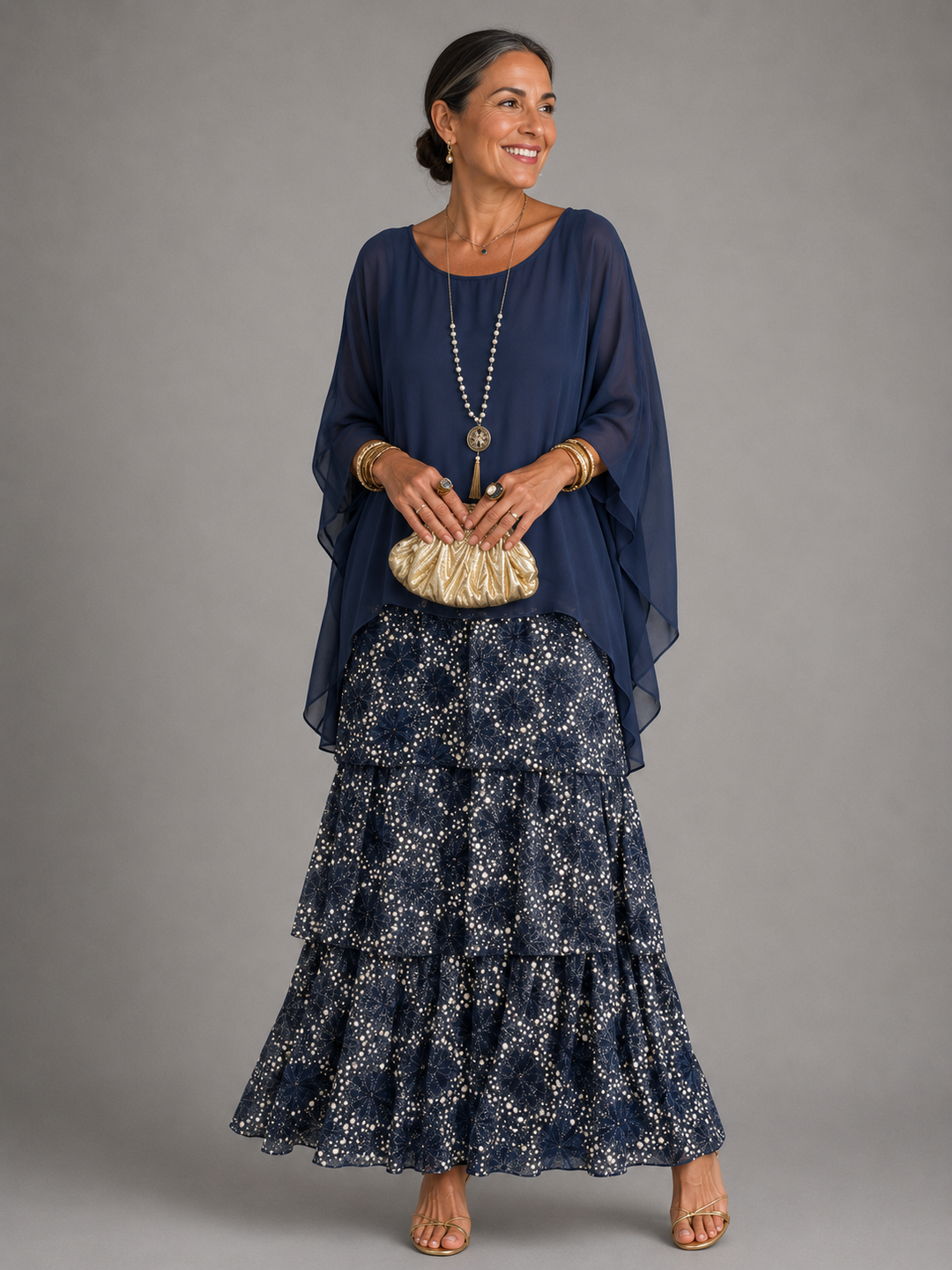 Lara™ | Elegant and Flowing Maxi Dress