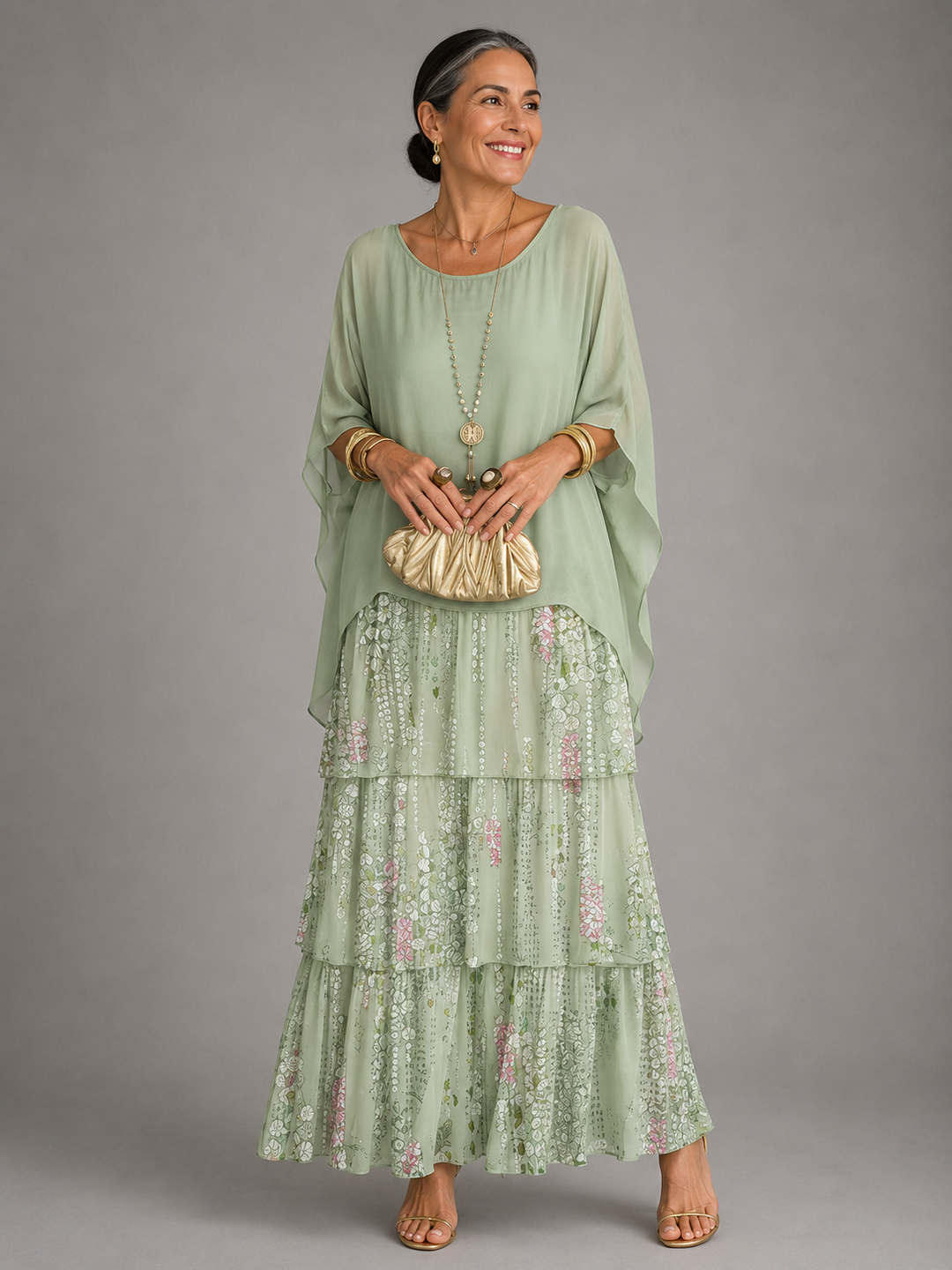 Lara™ | Elegant and Flowing Maxi Dress