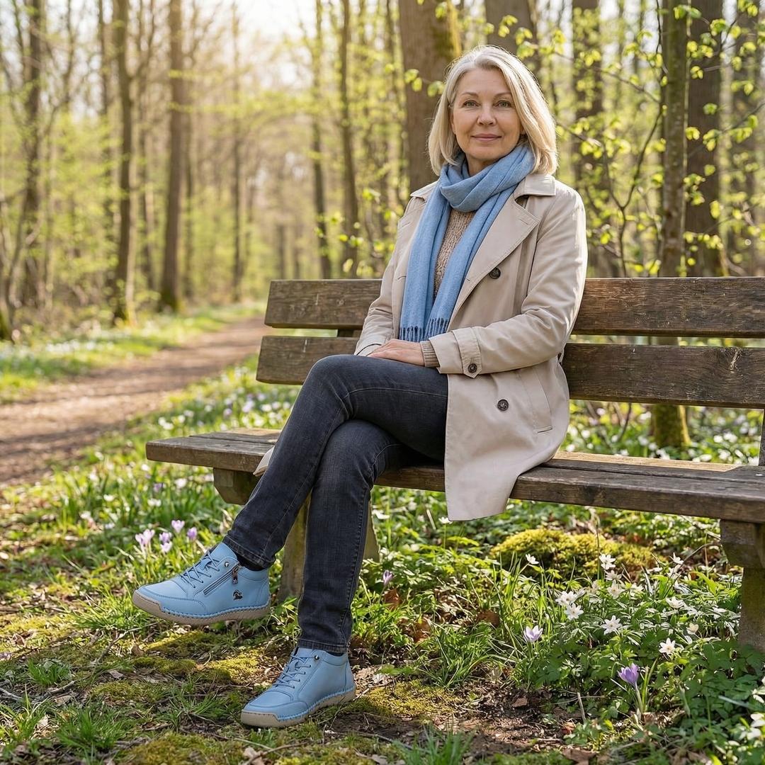 Mila — Comfortable & Supportive Sneakers with Zipper