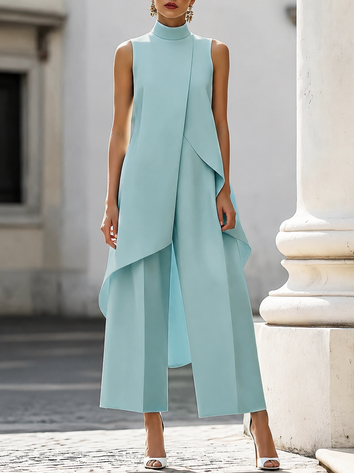 Catalina - Elegant Drop Long Jumpsuit
