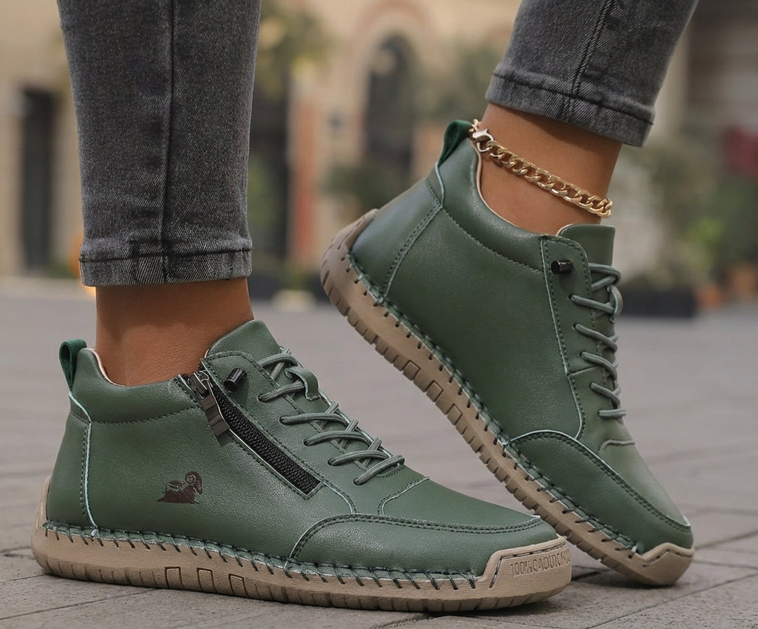 Mila — Comfortable & Supportive Sneakers with Zipper