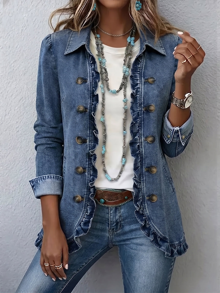 Federica | Ruffled Jacket