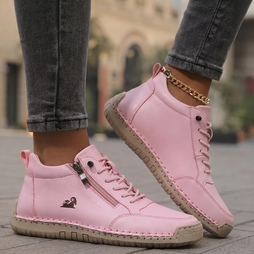 Mila — Comfortable & Supportive Sneakers with Zipper