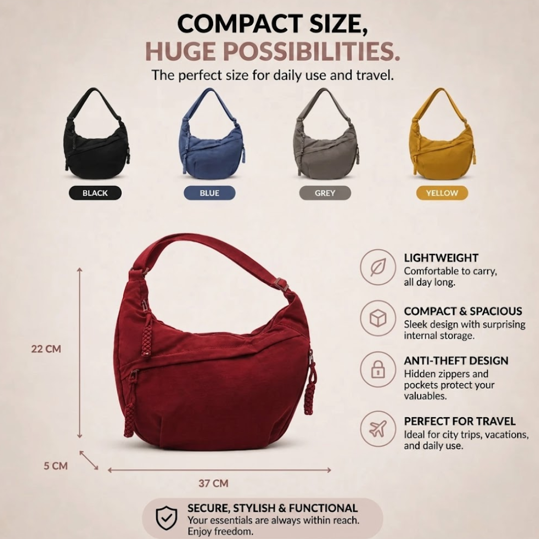 Mara | Blue Shoulder Bag